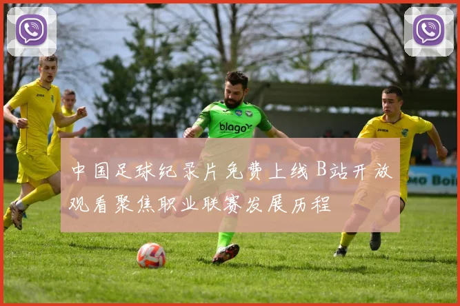 中国足球纪录片免费上线 B站开放观看聚焦职业联赛发展历程
